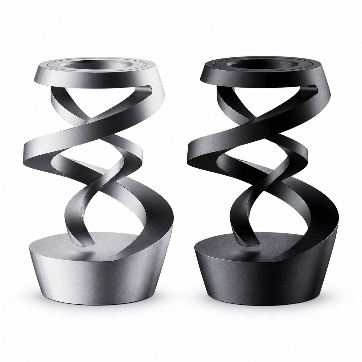 Kinetischer Fidget Spinner aus Metall – Faszinierende Spiralbewegung für Fokus & Ruhe - ADHS Store