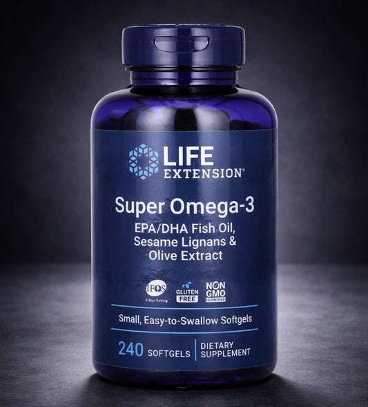 Life Extension Super Omega - 3 (240 Weichkapseln) - ADHS Store