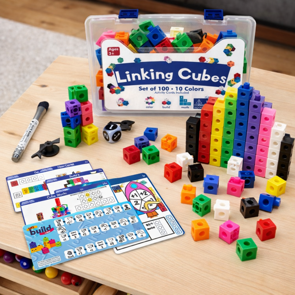 Linking Cubes: Mathe und Bauen geht zusammen - ADHS Store