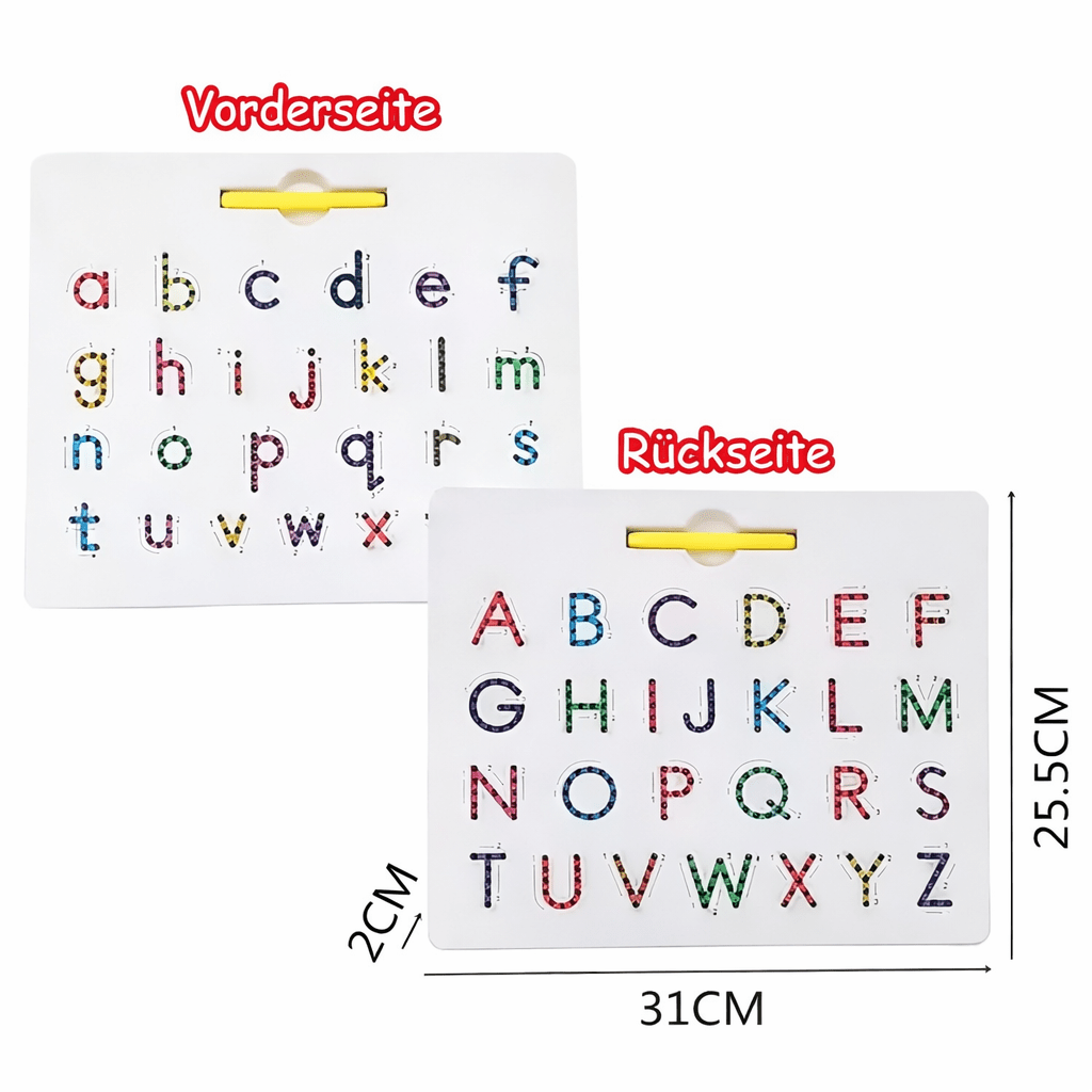 Magnetisches Zeichenbrett: Kreativer Spass & ABC - ADHS Store