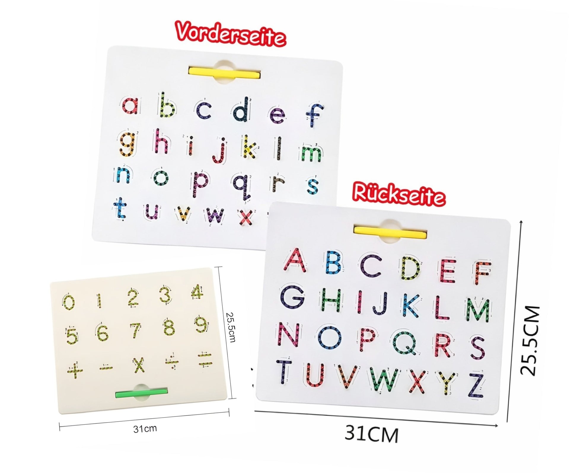 Magnetisches Zeichenbrett: Kreativer Spass & ABC - ADHS Store