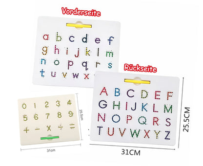 Magnetisches Zeichenbrett: Kreativer Spass & ABC - ADHS Store
