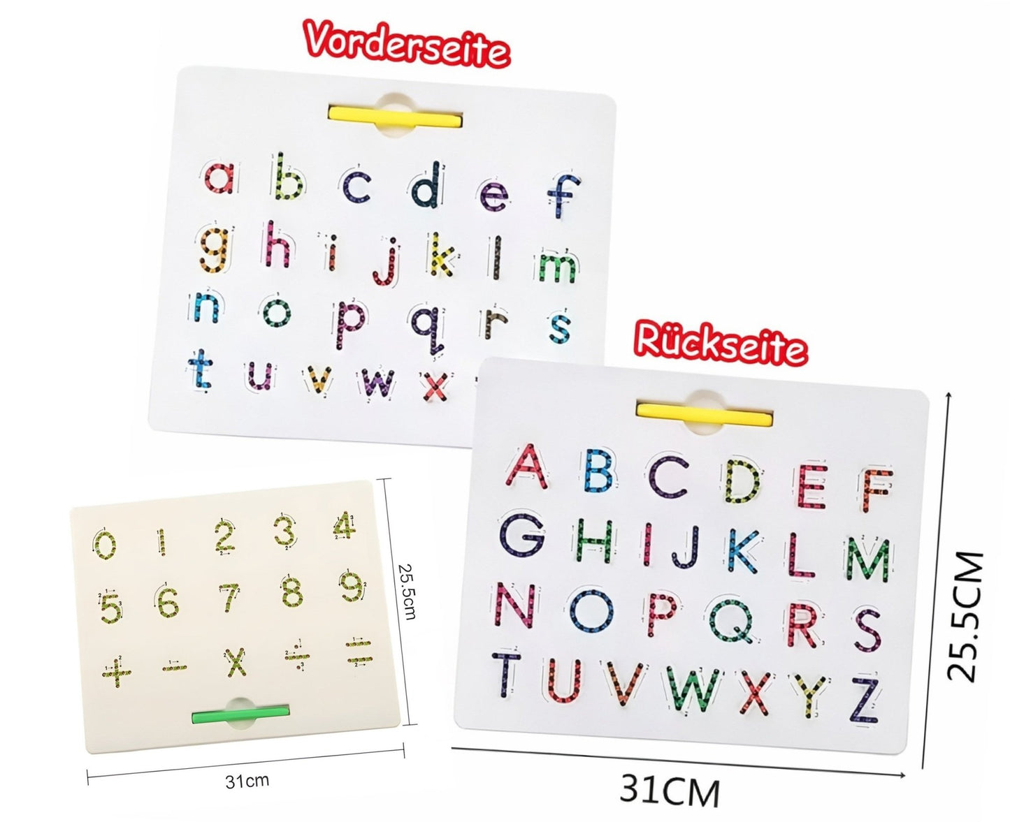 Magnetisches Zeichenbrett: Kreativer Spass & ABC - ADHS Store