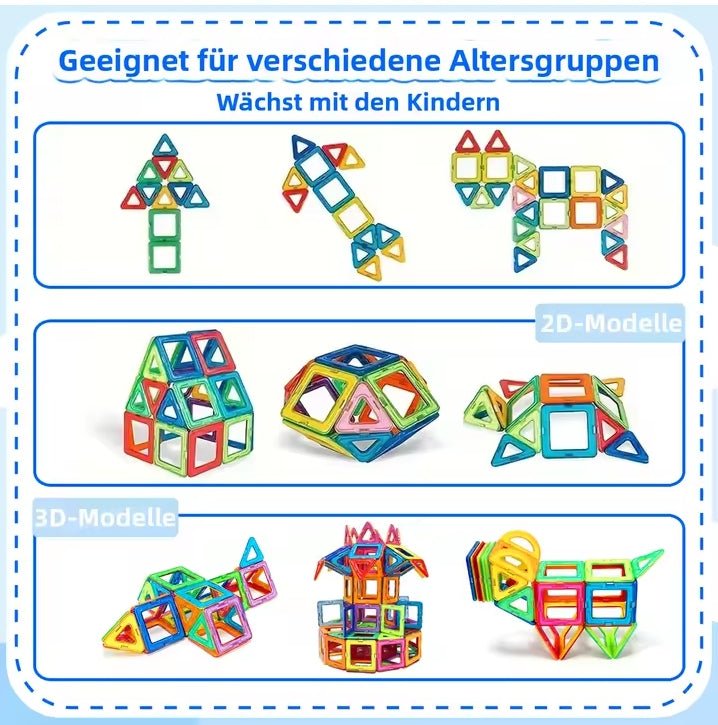 MAGNETOPIA: Bauen & Erschaffen mit Magnet - Bausteinen - ADHS Store