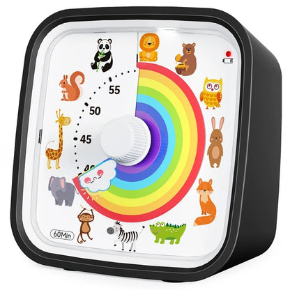 Visuelle Timer mit konkreter Zeit-Darstellung