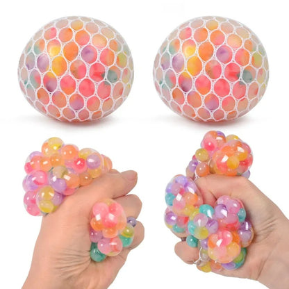 Regenbogen Quetschball – Sensorischer Anti-Stress-Ball