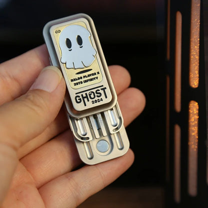 Ghost Fidget Slider – Mechanisches Edelstahl-Fidget