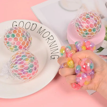 Regenbogen Quetschball – Sensorischer Anti-Stress-Ball
