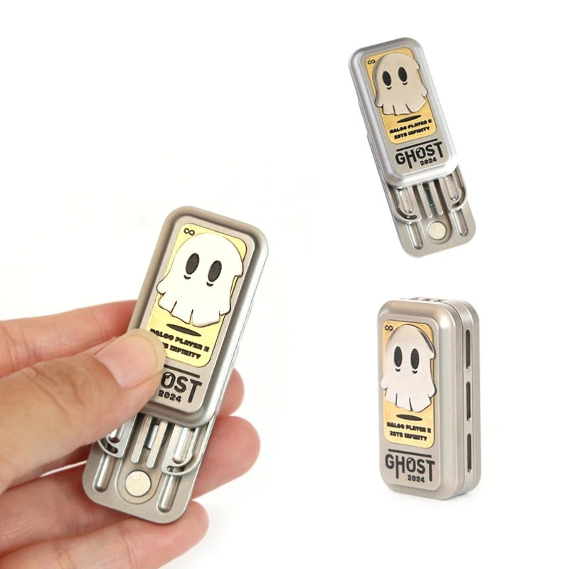 Ghost Fidget Slider – Mechanisches Edelstahl-Fidget