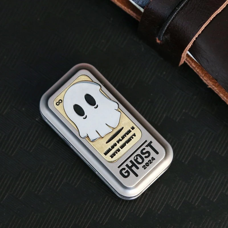 Ghost Fidget Slider – Mechanisches Edelstahl-Fidget