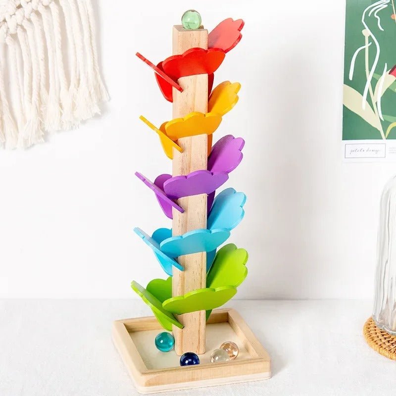 Montessori Klangbaum mit Farbstufen-Blättern - ADHS Store