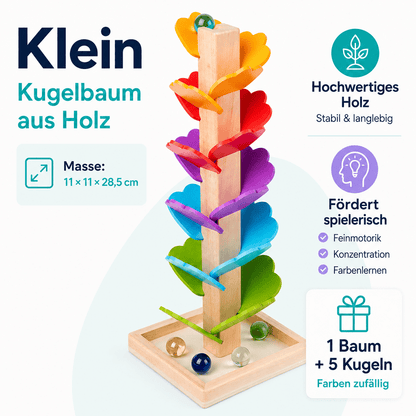 Montessori Klangbaum mit Farbstufen-Blättern - ADHS Store