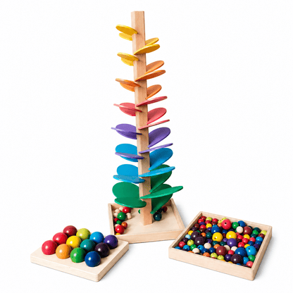 Montessori Klangbaum mit Farbstufen-Blättern - ADHS Store