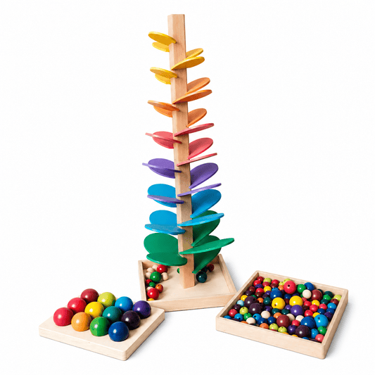 Montessori Klangbaum mit Farbstufen-Blättern - ADHS Store