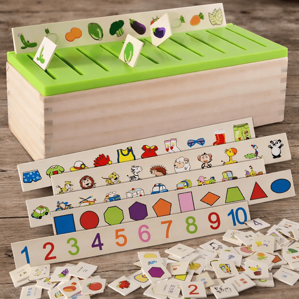 Multi - Lernbox: Zahlen, Formen und mehr kennenlernen - ADHS Store