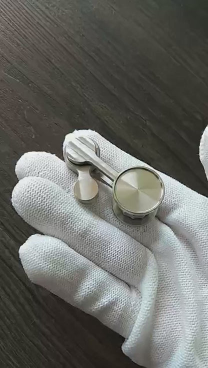 Pendel Fidget Spinner aus Edelstahl – Mechanisches EDC-Fidget für Fokus & Beschäftigung