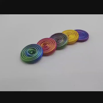 Gyro Orbit Spinner 3er-Set – Rotierendes Fidget-Gyroskop für Fokus & Beschäftigung