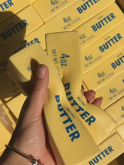 Butter Squishy 14 cm – Slow-Rising Fidget für Hände & Stressabbau