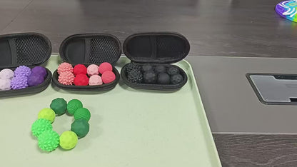 Magnetische Fidget-Bälle – Sensorisches Silikon-Set für ruhige Hände