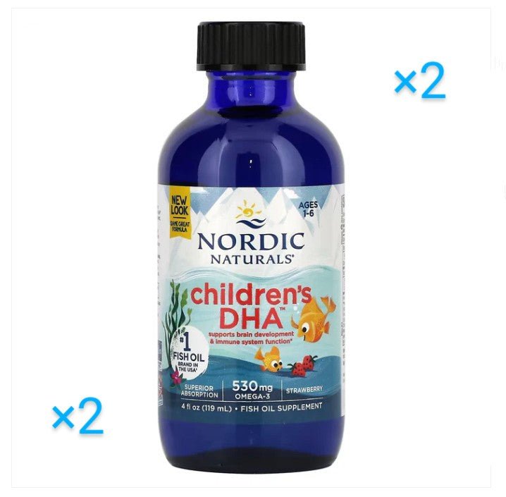 Reines DHA - Supplement mit Erdbeergeschmack - ADHS Store