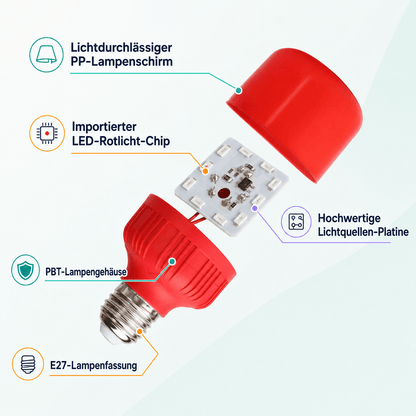 Rotlichtlampen für guten Schlaf - ADHS Store