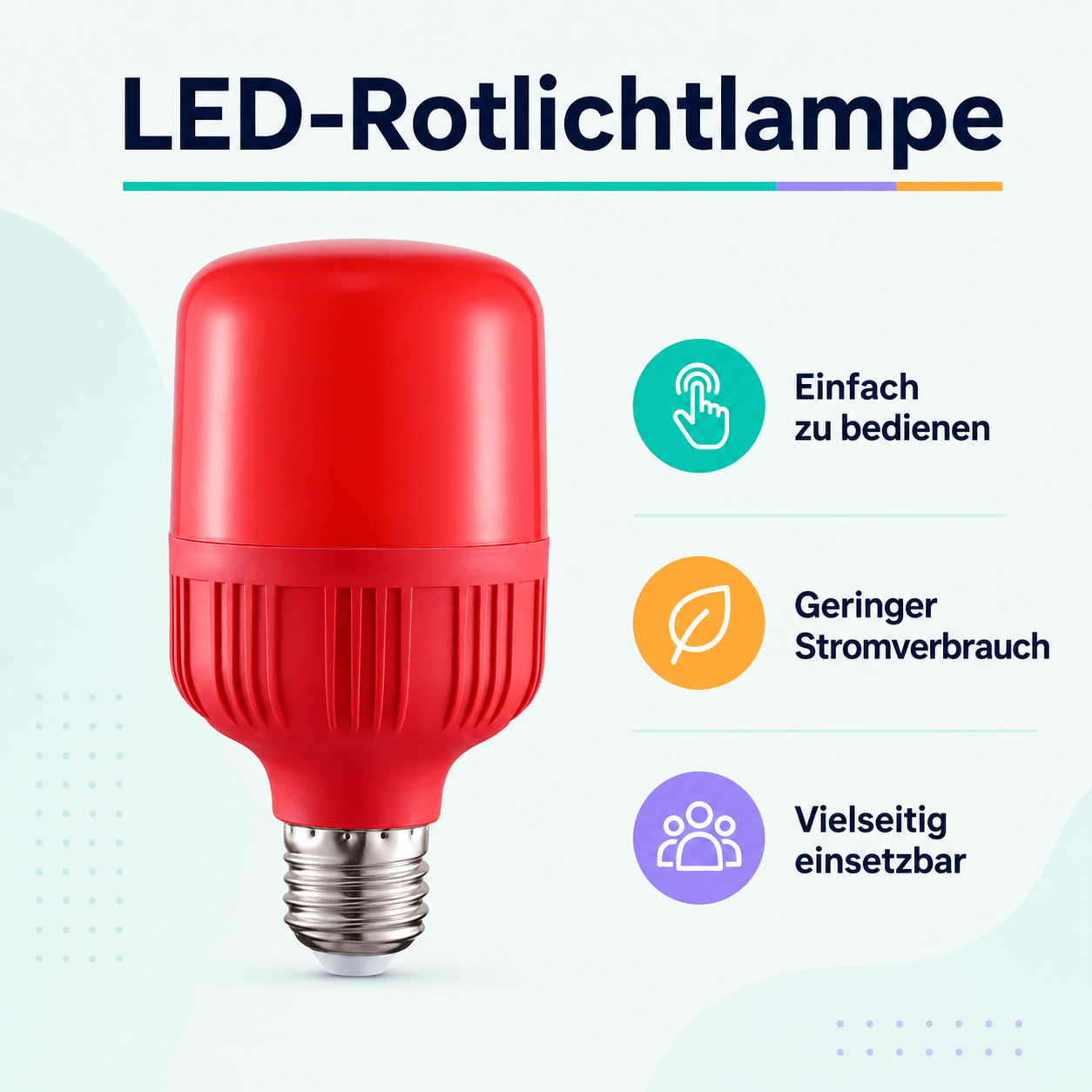 Rotlichtlampen für guten Schlaf - ADHS Store