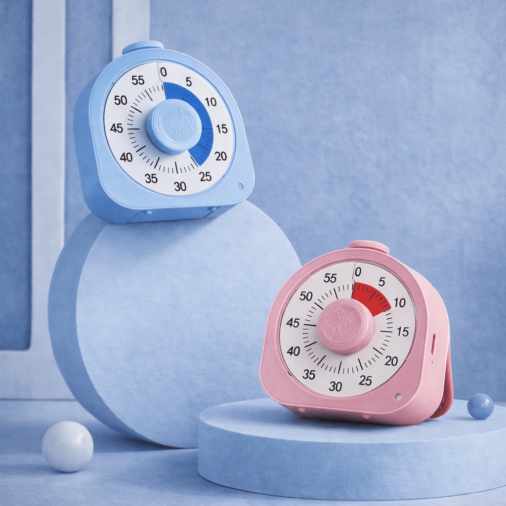 Visueller Timer mit anschaulicher Zeit - Darstellung für Lerneinheiten - ADHS Store