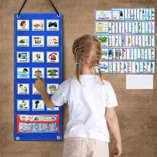 Visueller Zeitplan für Kinder: Struktur & Aufgaben auf einen Blick - ADHS Store