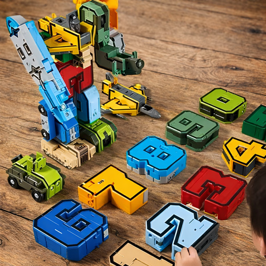 Zahlenroboter - Set & Zahlenburg - ADHS Store