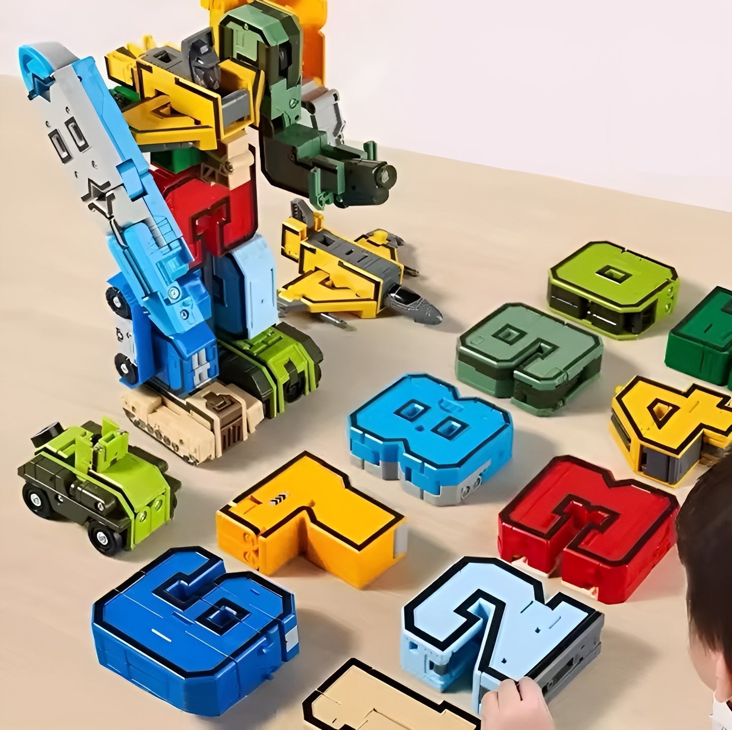 Zahlenroboter - Set & Zahlenburg - ADHS Store