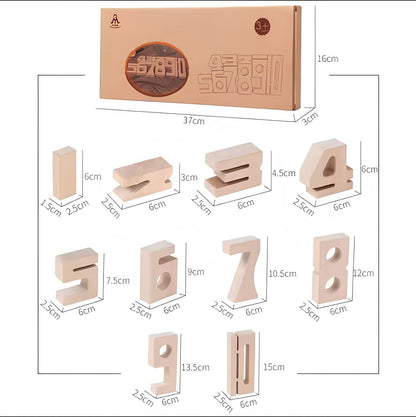 Zahlenroboter - Set & Zahlenburg - ADHS Store