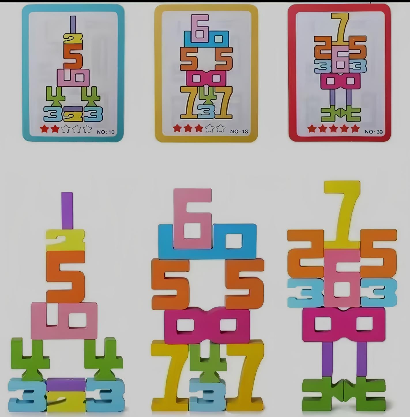 Zahlenroboter - Set & Zahlenburg - ADHS Store