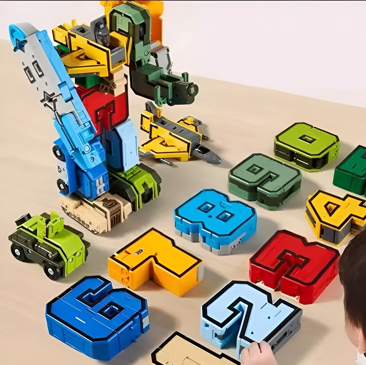 Zahlenroboter - Set & Zahlenburg - ADHS Store